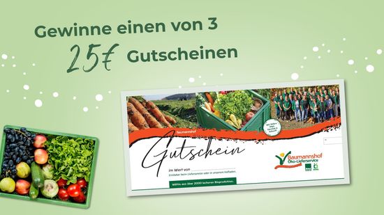 Gutschein Baumannshof und Gemüsekiste