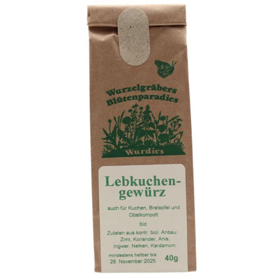 Produktfoto zu Lebkuchengewürz 40g