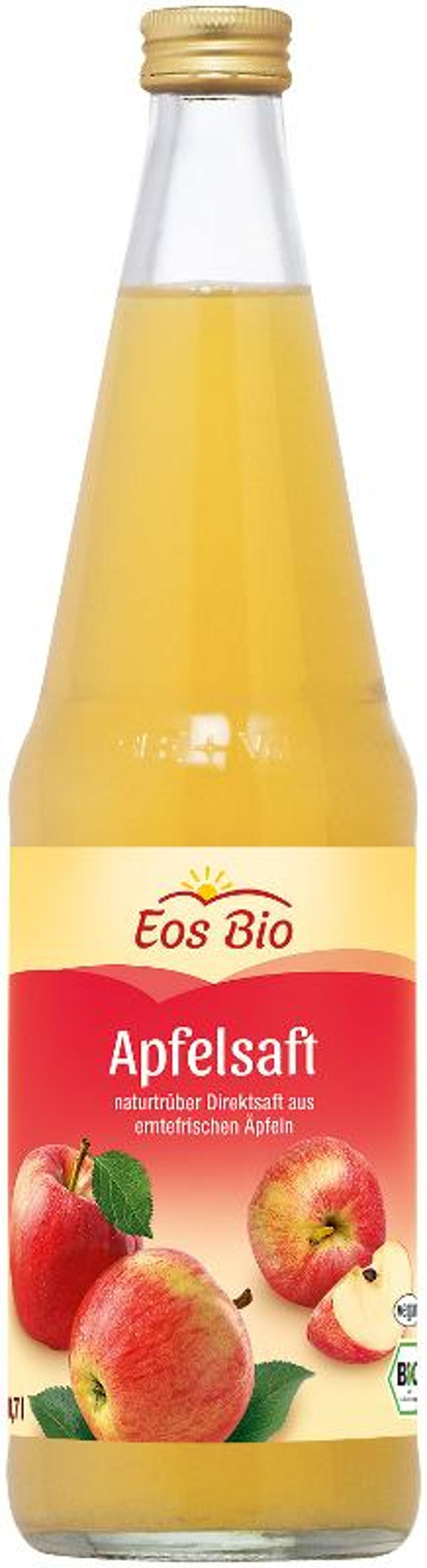 Produktfoto zu EOS Apfelsaft naturtrüb 0,7l