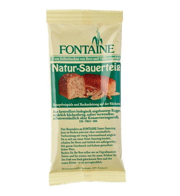 Produktfoto zu Natur Sauerteig Fontaine 150g