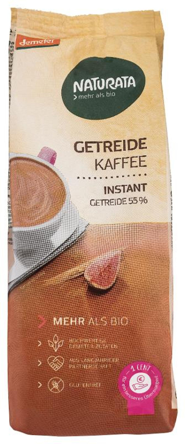 Produktfoto zu Getreidekaffee Instant 200g, Naturata