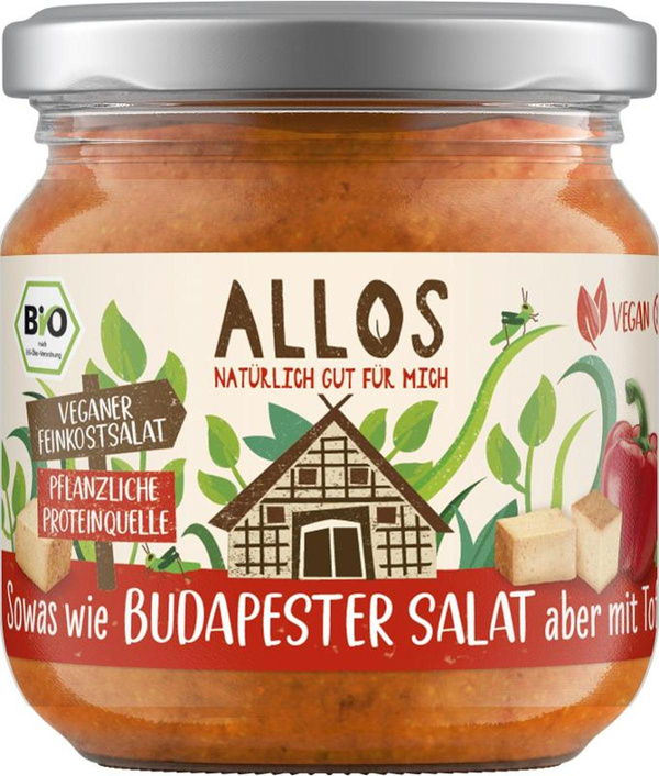 Produktfoto zu Feinkostsalat vegan Budapest 165g