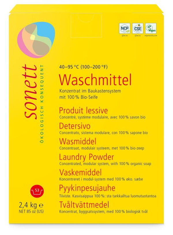 Produktfoto zu Waschmittel Pulver 2,4kg,