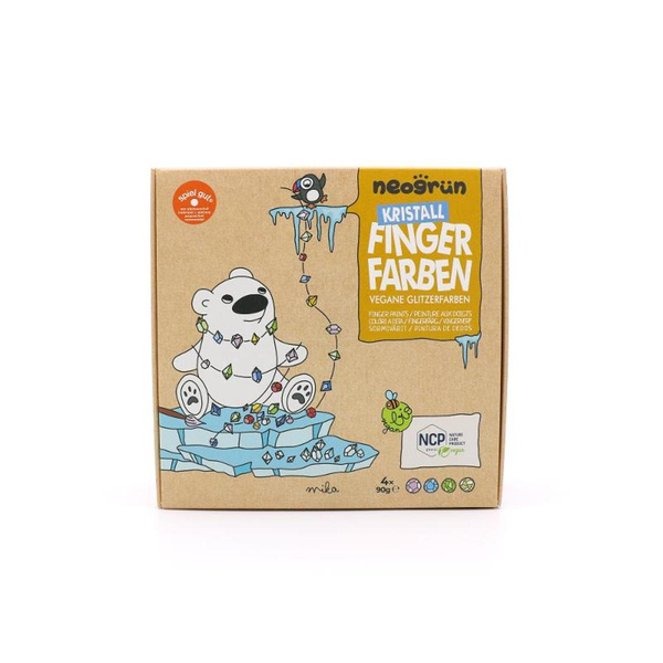 Produktfoto zu Kristall-Fingerfarben Mika