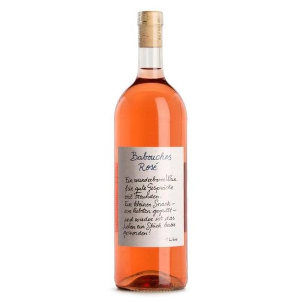 Produktfoto zu Babouches rosé 1l, trocken
