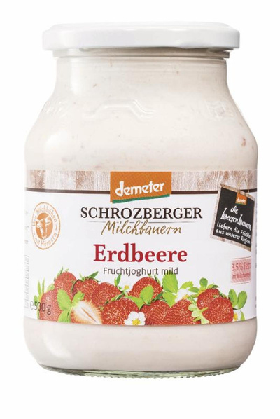 Produktfoto zu Joghurt Erdbeere 500g SBG