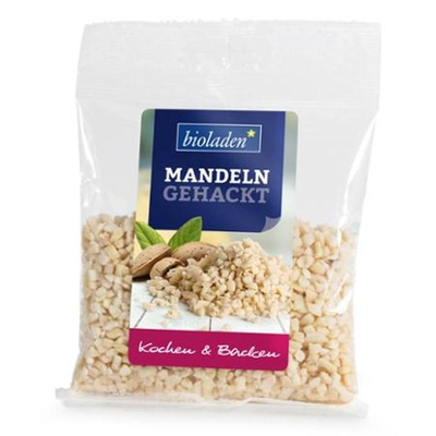 Produktfoto zu b*Mandeln blanchiert gehackt 100g