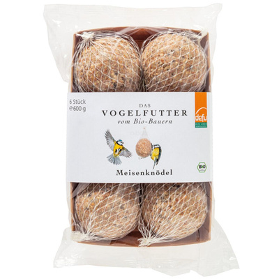 Produktfoto zu Meisenknödel Vogelfutter 600g im Netz