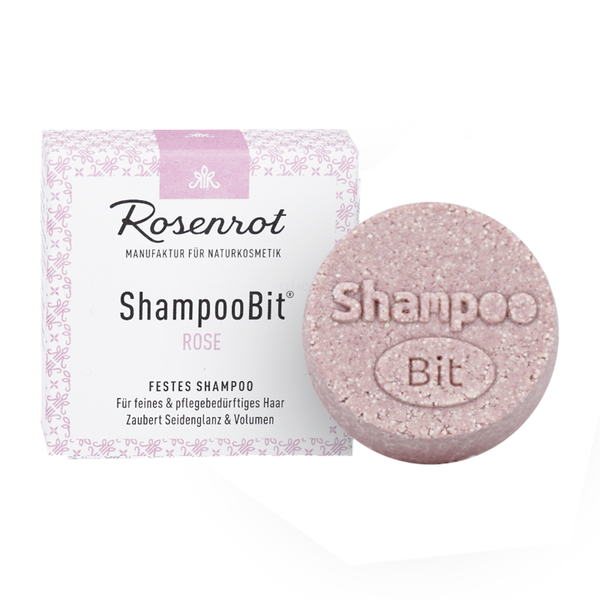 Produktfoto zu Festes Shampoo Rose 60g
