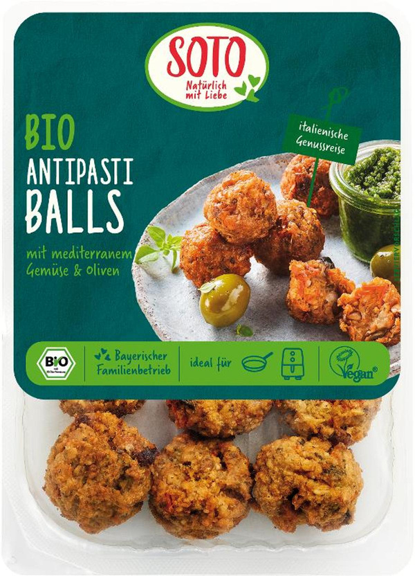 Produktfoto zu Antipasti Balls Soto 200g