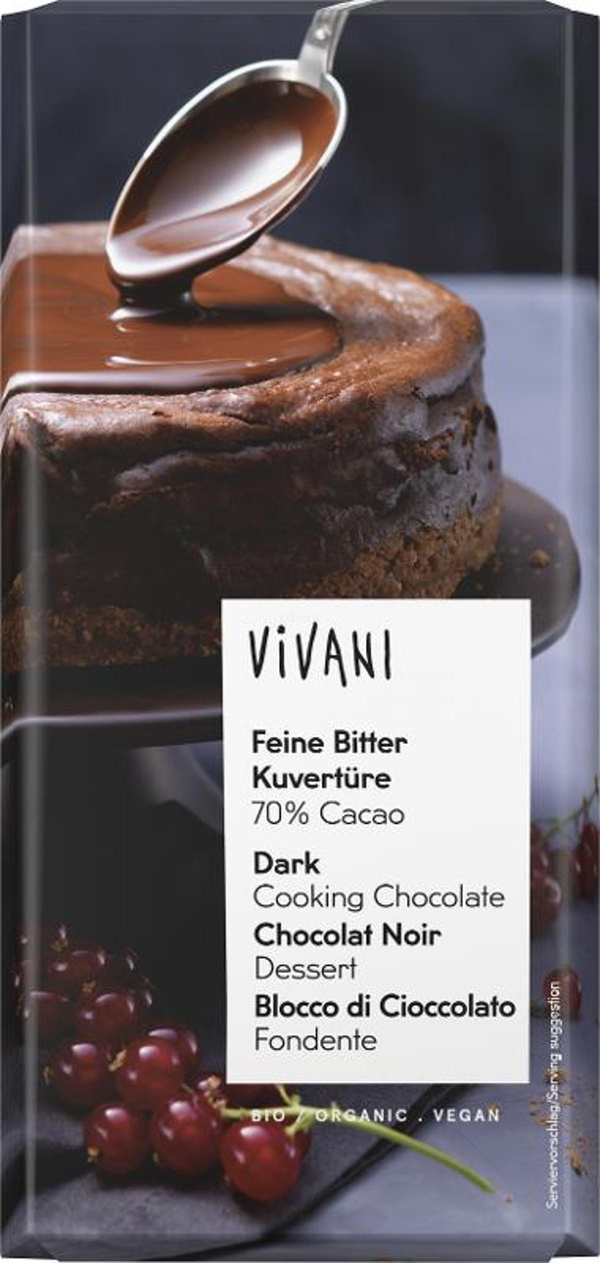 Produktfoto zu Kuvertüre Feine Bitter