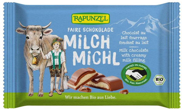 Produktfoto zu Milch Michl Schokolade mit Milchfüllung HIH 100g