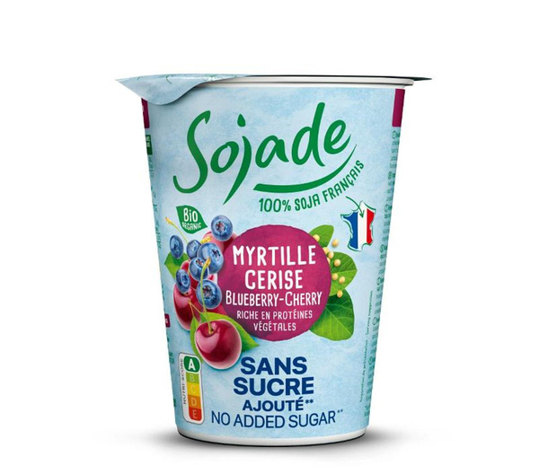 Produktfoto zu Sojade Heidelbeere Kirsche 3x400g