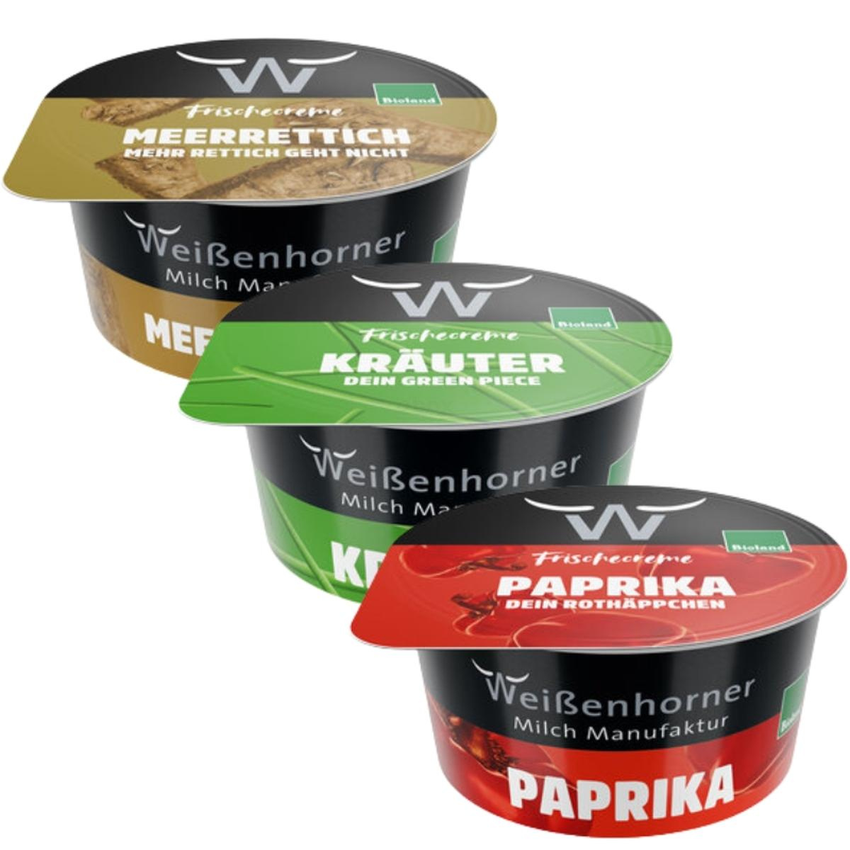 Weißenhorner Frischcreme 3er Mix