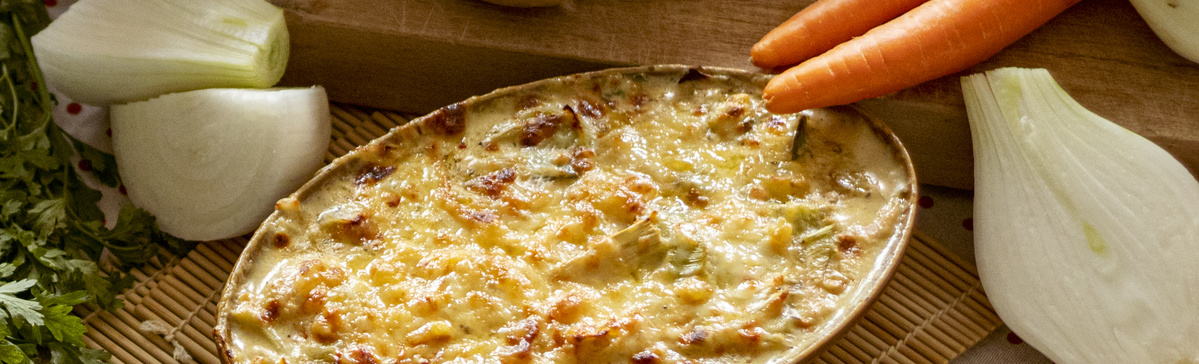 Gemüseauflauf mit Bio Gemüse