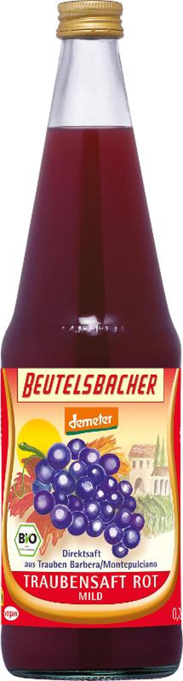 Produktfoto zu Traubensaft rot Barbera 0,7l