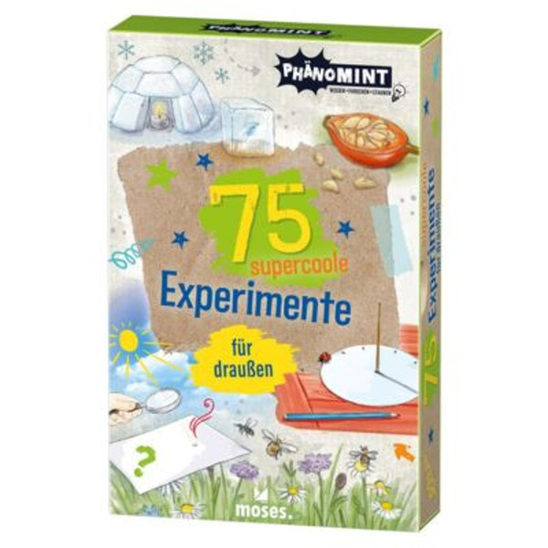 Produktfoto zu 75 Experimente supercolle Eyperimente für draußen