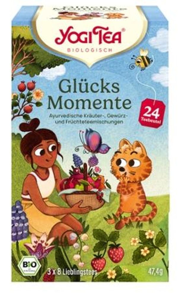 Produktfoto zu Yogi Tea Glücksmomente Mix
