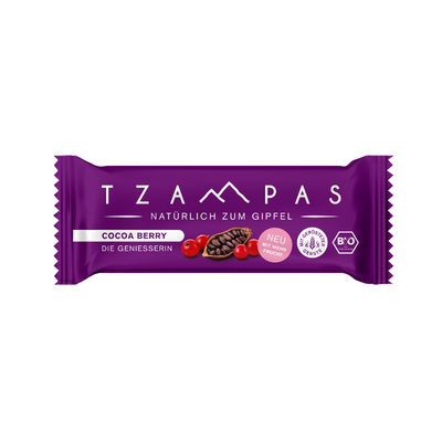 Produktfoto zu TZAMPAS Cocoa Berry Riegel 40g