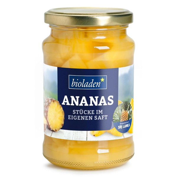 Produktfoto zu Ananasstücke klein