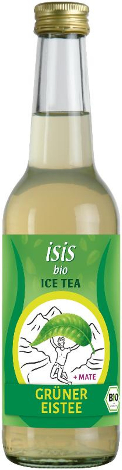 Produktfoto zu ISIS GRÜNER EISTEE 12x0,33l
