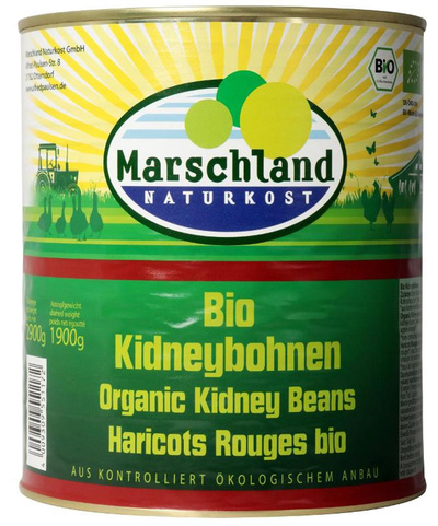 Produktfoto zu Kidneybohnen 2900g Großgebinde