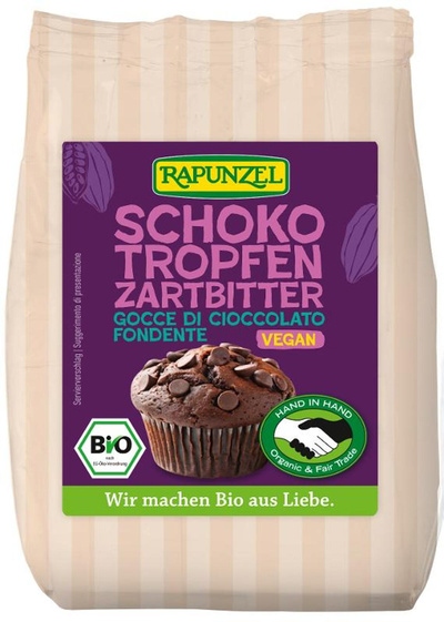 Produktfoto zu Schokotropfen Zartbitter 100g