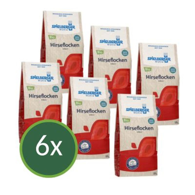 Produktfoto zu Hirseflocken 6x500g
