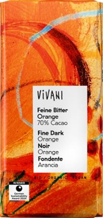 Produktfoto zu Schokolade Bitter Orange