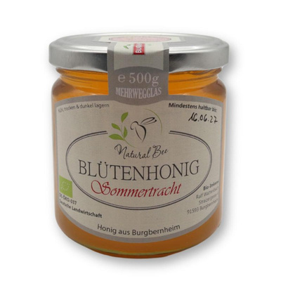 Produktfoto zu Honig Sommertracht 500g