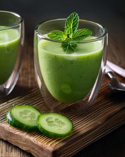 Produktfoto zu Rezept Gurken Gazpacho