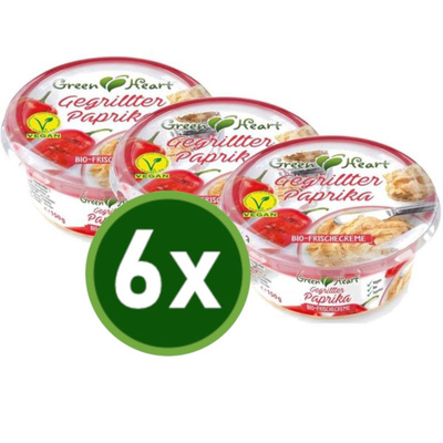 Produktfoto zu Gegrillter Paprika Frischcreme 6x150g