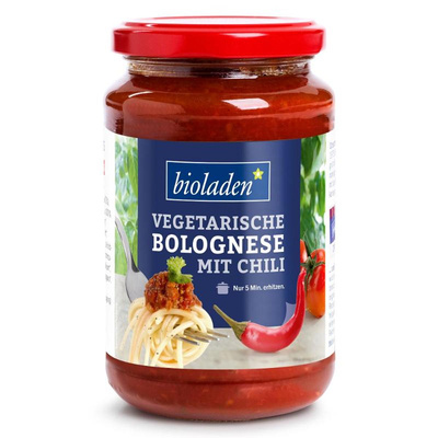 Produktfoto zu Vegetarische Bolognese 340g
