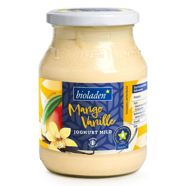 Produktfoto zu Joghurt Mango Vanille 500g