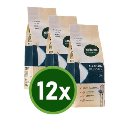 Produktfoto zu SALZ Meersalz, 12x500g