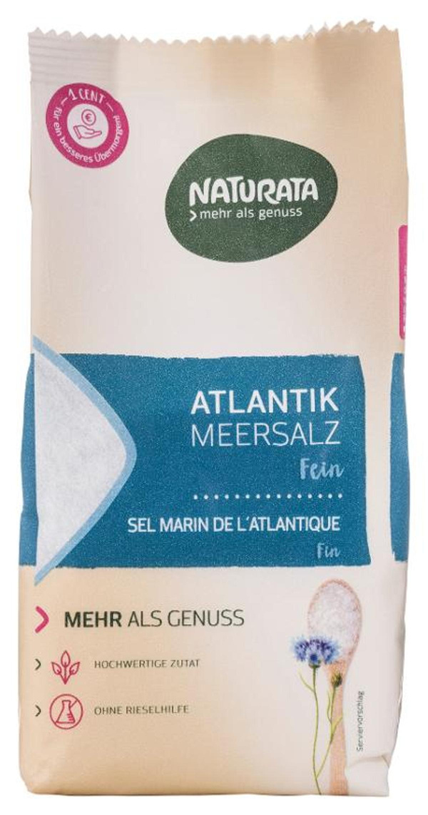 Produktfoto zu Salz, Meersalz, 6x500g