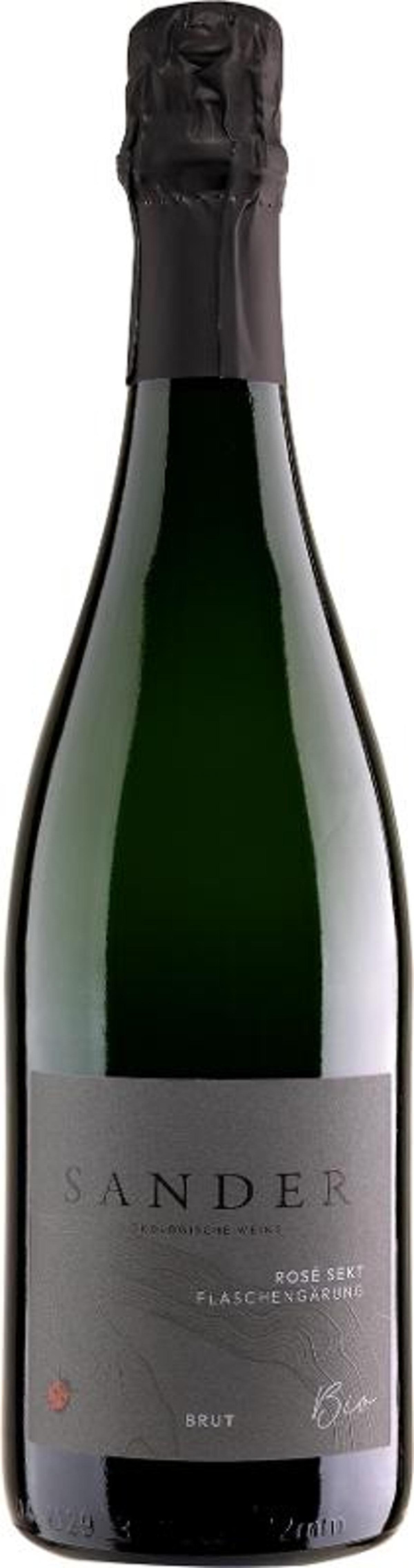 Produktfoto zu Rosé Sekt brut Sander 0,75l, trocken