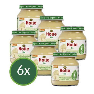 Produktfoto zu Glas Pastinakenpüree 6x125g