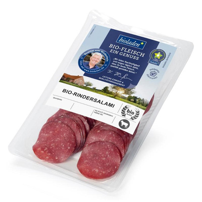 Produktfoto zu Salami Rind, Aufschnitt 80g