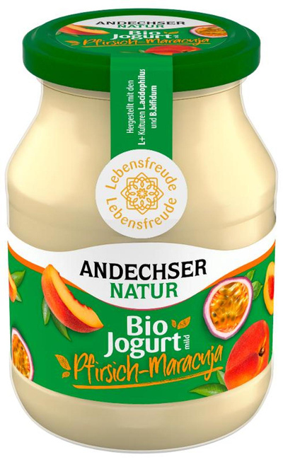 Produktfoto zu Joghurt Pfirsich-Maracuja 500g