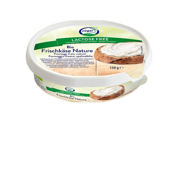 Produktfoto zu Frischkäse Natur, laktosefrei