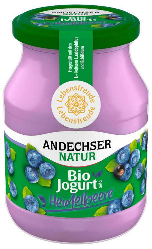Produktfoto zu Joghurt Heidelbeere-Cassis