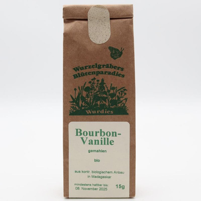 Produktfoto zu Vanillepulver Bourbon 15g