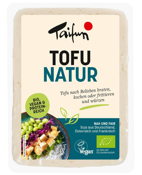 Produktfoto zu Tofu Natur 200g Taifun