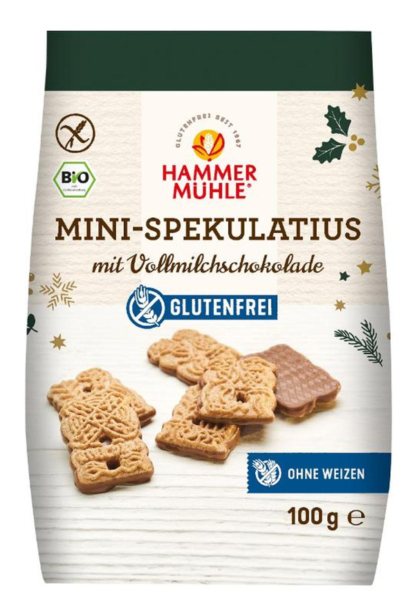 Produktfoto zu Mini Spekulatius mit Vollmilch 175g