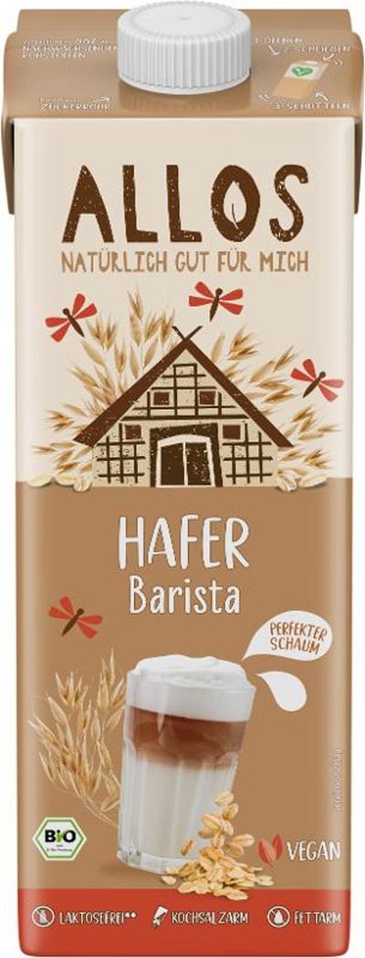 Produktfoto zu Hafer Barista Drink 1L Allos