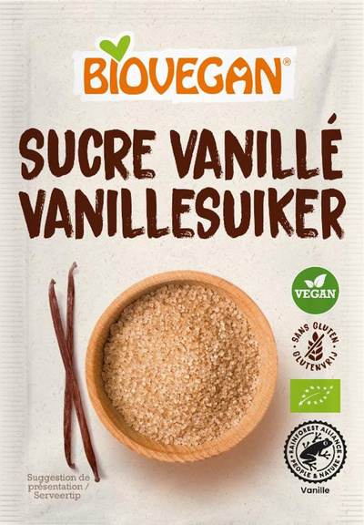Produktfoto zu Bourbon Vanillezucker Biovegan 4x8g