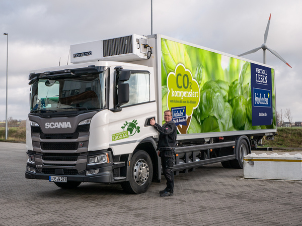CNG-betriebene Gas-Lkw von Weiling