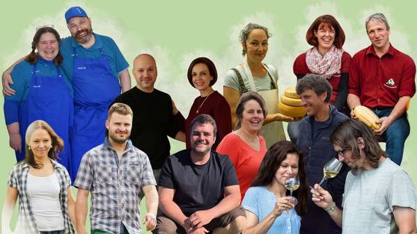 Bildcollage regionale Bio-Erzeuger*innen