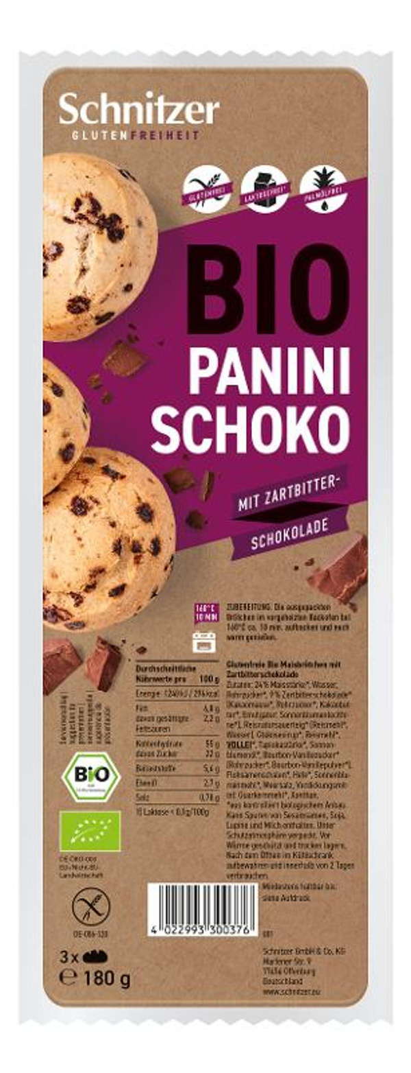 Produktfoto zu Panini Schoko glutenfrei 180g